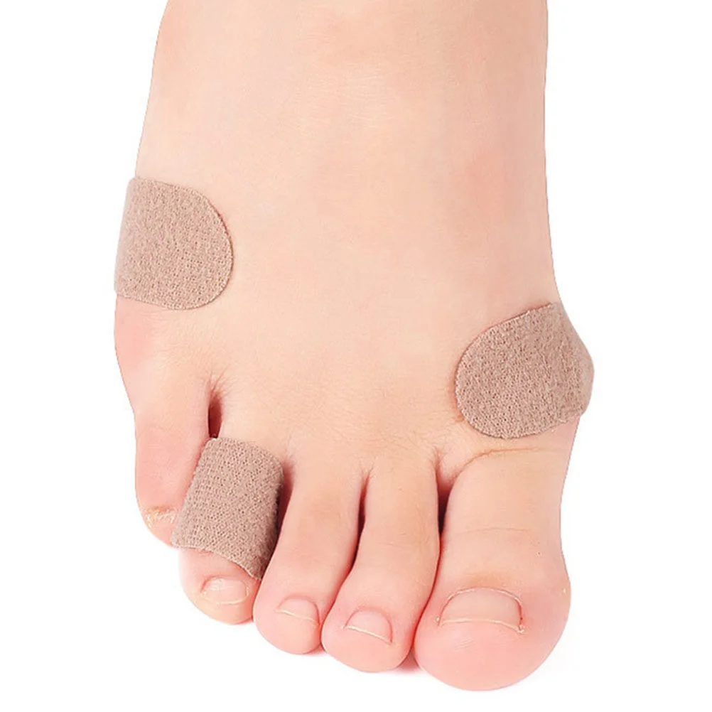 

12 Sheets Anti-drop Corn Stickers Protective Pad Feet Patches High Heel Protectors Self Adhesive Flannel Abrasion Proof Foot