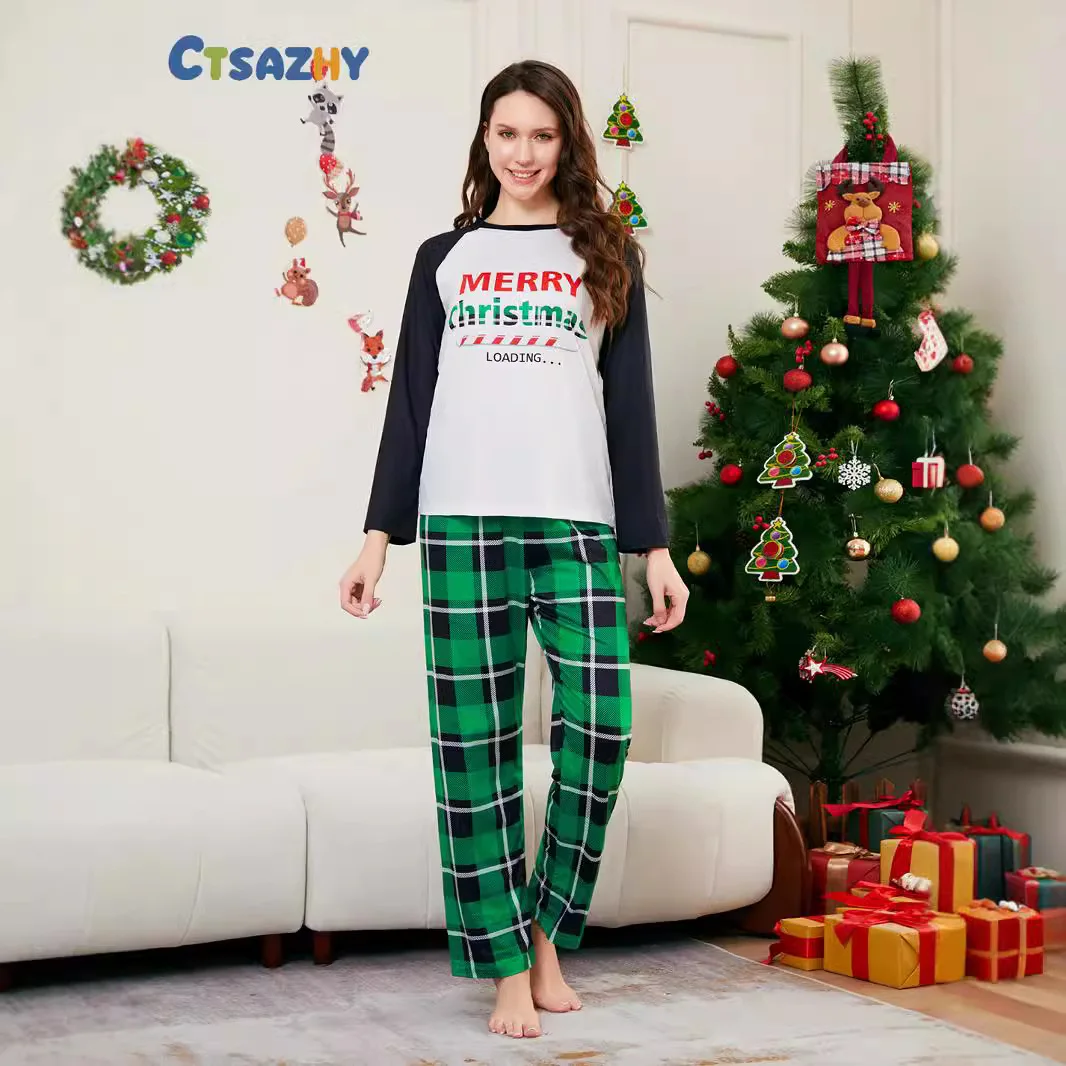 Брюки с длинным рукавом для детей и взрослых надписью