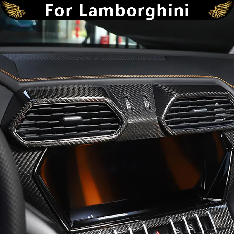 

For 18-21 Lamborghini URUS central control air outlet decorative frame car decoration side air conditioning air outlet frame