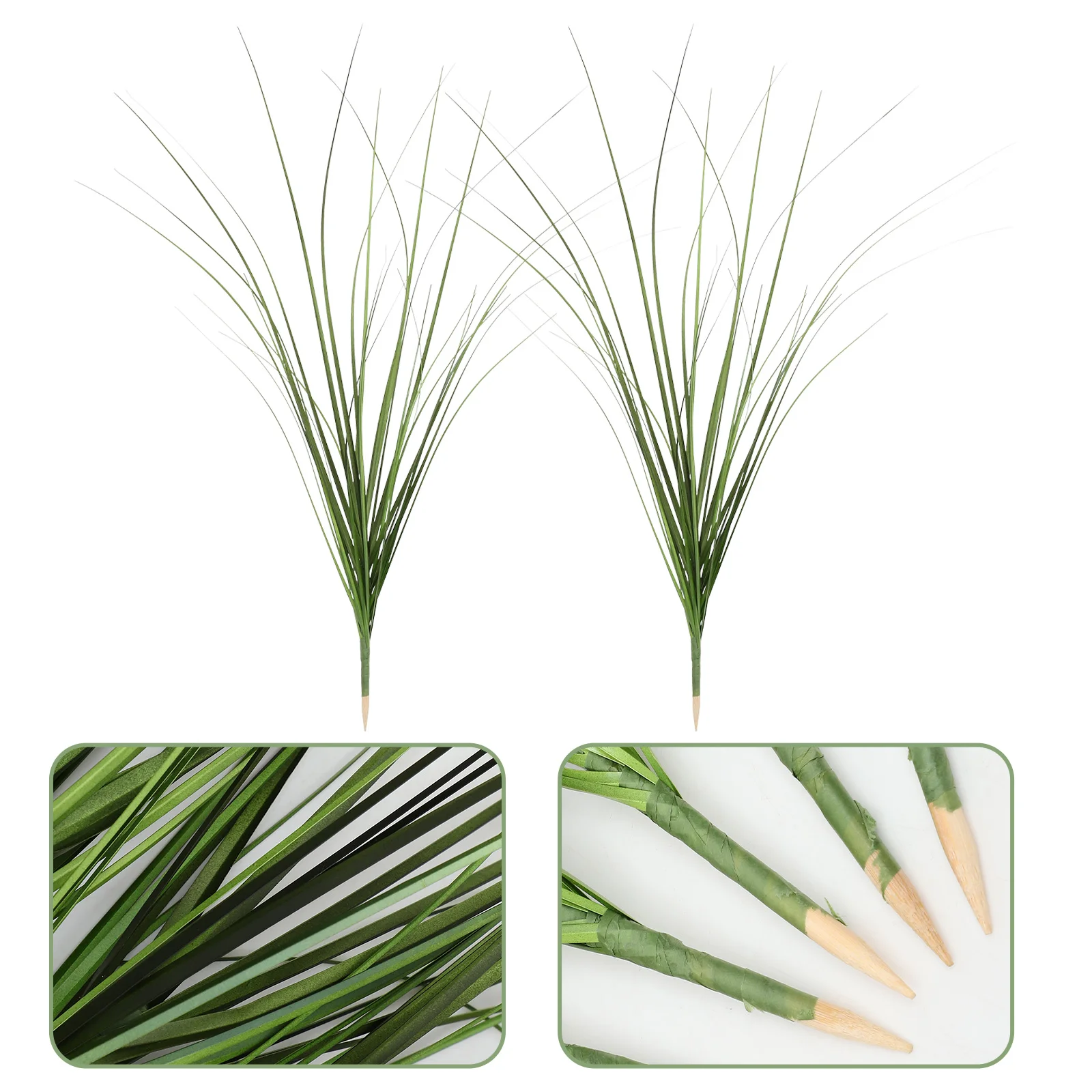 

10 Pcs Ornaments Simulated Reed Grass Decor Fake Shrubs Plant Silk Cloth For Home