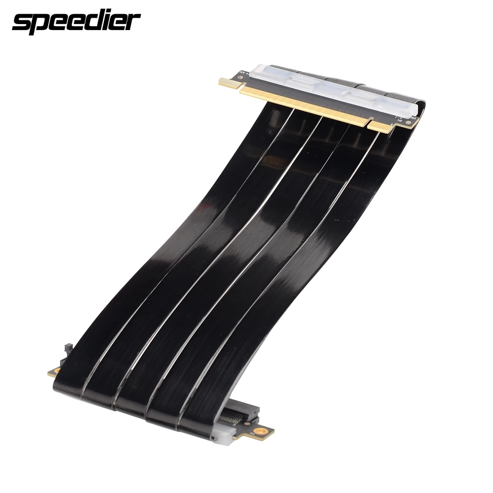 

Профессиональный кабель Riser PCIe 4,0x16, RTX3060 3090, видеокарта ITX A4 чехол Gen4 16x, двойной Реверсивный кабель расширения