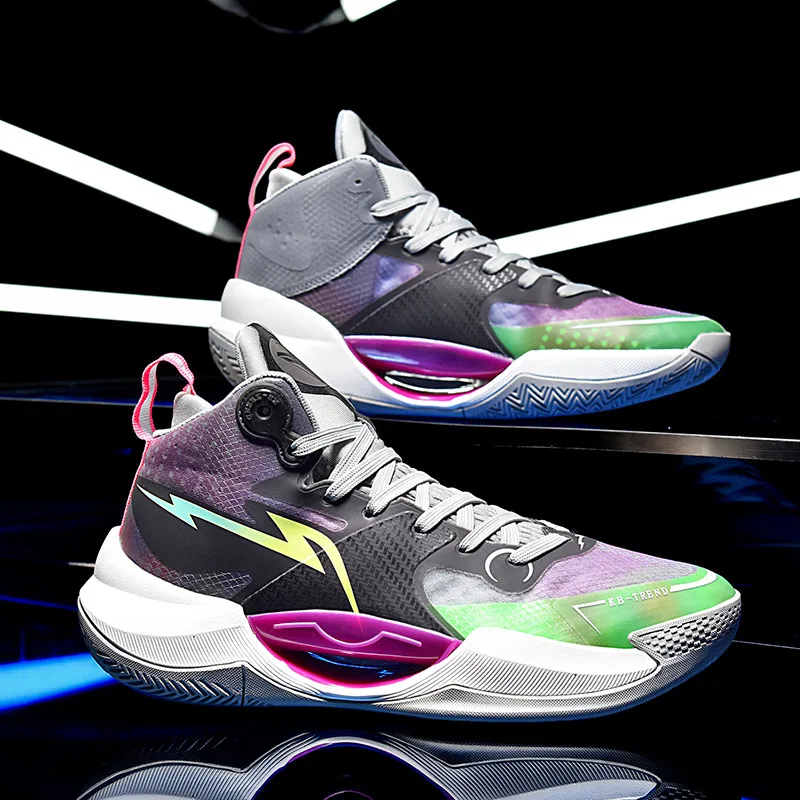 

New Arrivals Fashion Colors High Men Basketball Shoes Platform Unisex Luxury Sport Sneakers for Men Women Trainers Baskets 2022