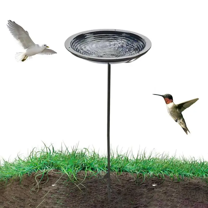 

Подставка для птиц, кормушка для сада, с колышкой, для кормления птиц