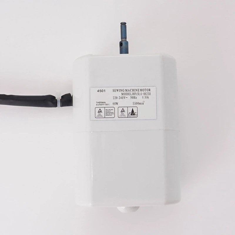 Двигатель домашней швейной машины 220 В 50 Гц 60 Вт 5500 об/мин замена двигателя для
