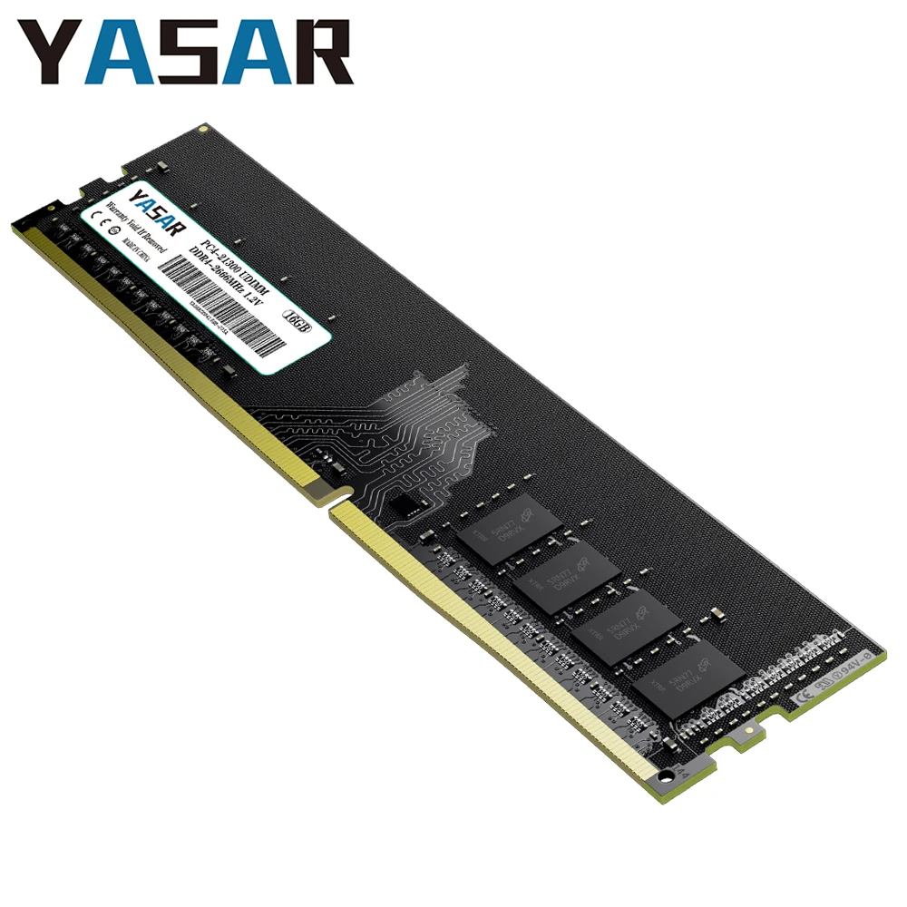Память для настольных ПК YASAR DDR4 4 ГБ 8 16 32 3200 МГц 2666 2400 2133 288 контактов UDIMM PC4-25600 21300 19200
