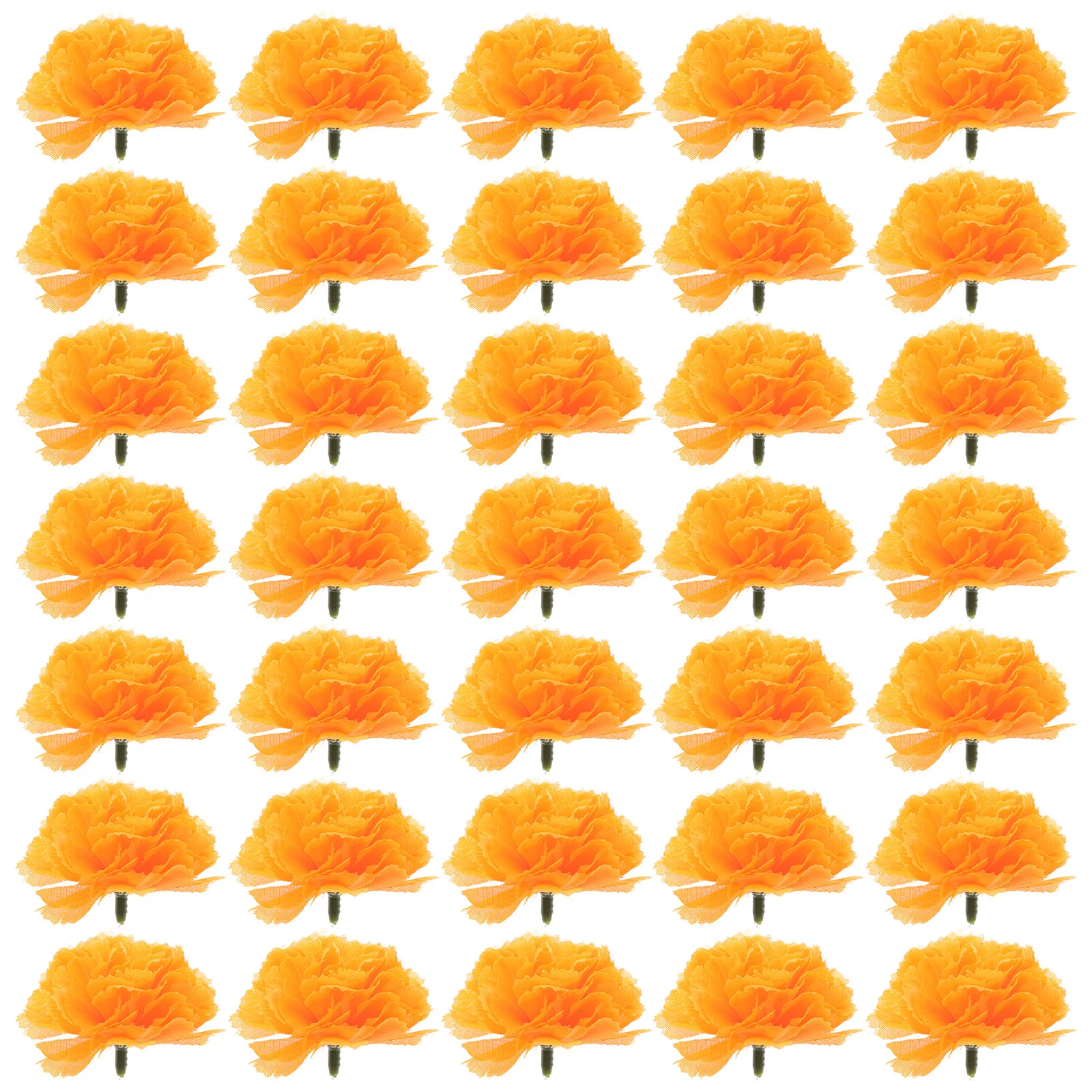 

Flower Head Flowers Marigold Artificial Charm Fake Wreath Headbands Heads Craft Scrapbooking Hair Clip Embellishments Crafts