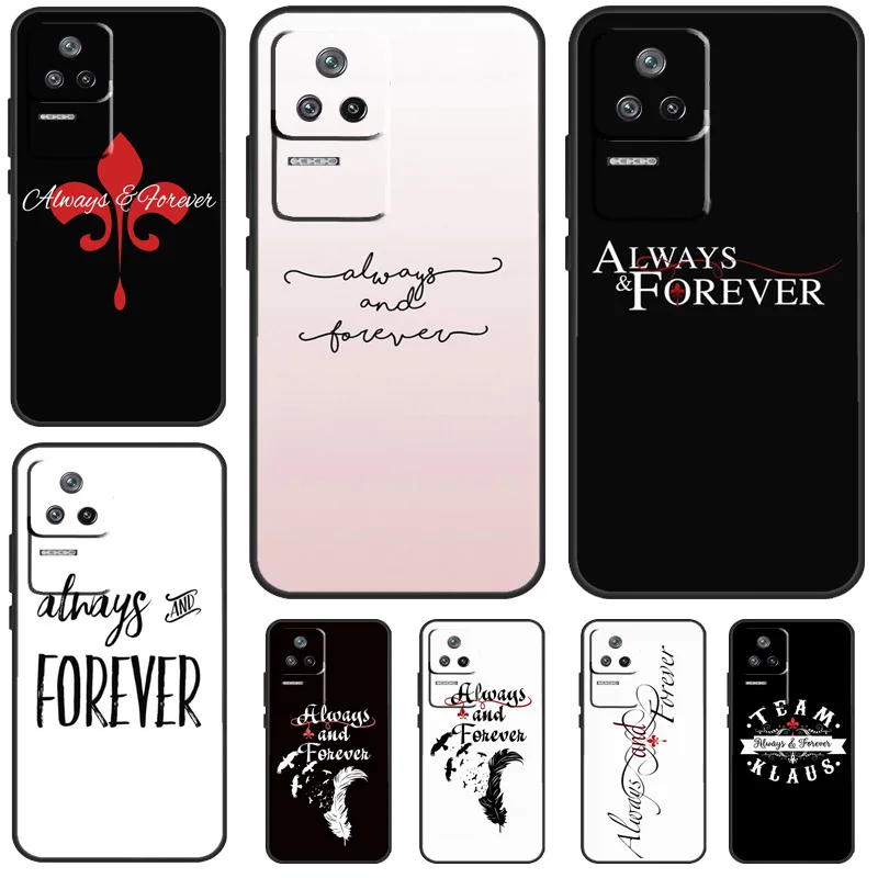 Чехол с дневниками вампира Always And Forever для Xiaomi 13T Pro 14 12T 11T 12 13 Lite POCO F5 X3 X4 X5 X6 M6 F3 F4 M5s