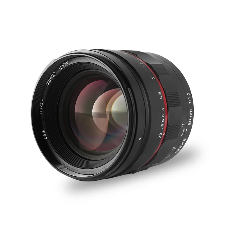

Meike 50mm F1.2 Full Frame Lens Large Aperture Manual Focus Lense For Sony E Mount/ Nikon Z Mount/ Canon EF/ RF Mount Cameras