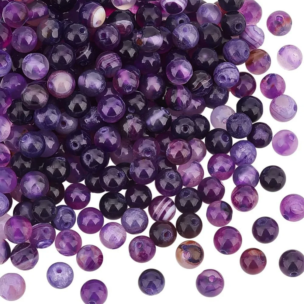 252 шт. агатовые бусины с орхидеей огненными кракле 6 ~ 7 мм окрашенные круглые