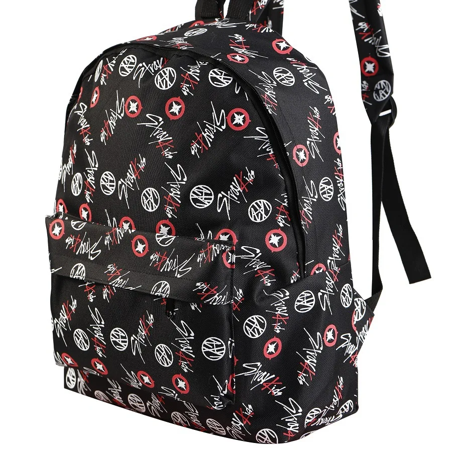 

Kpop Stray Kids Backpack Straykids Wolrd Tour MANIAC Light Stick Print Shoulders Bag Rucksack Knapsack STAY