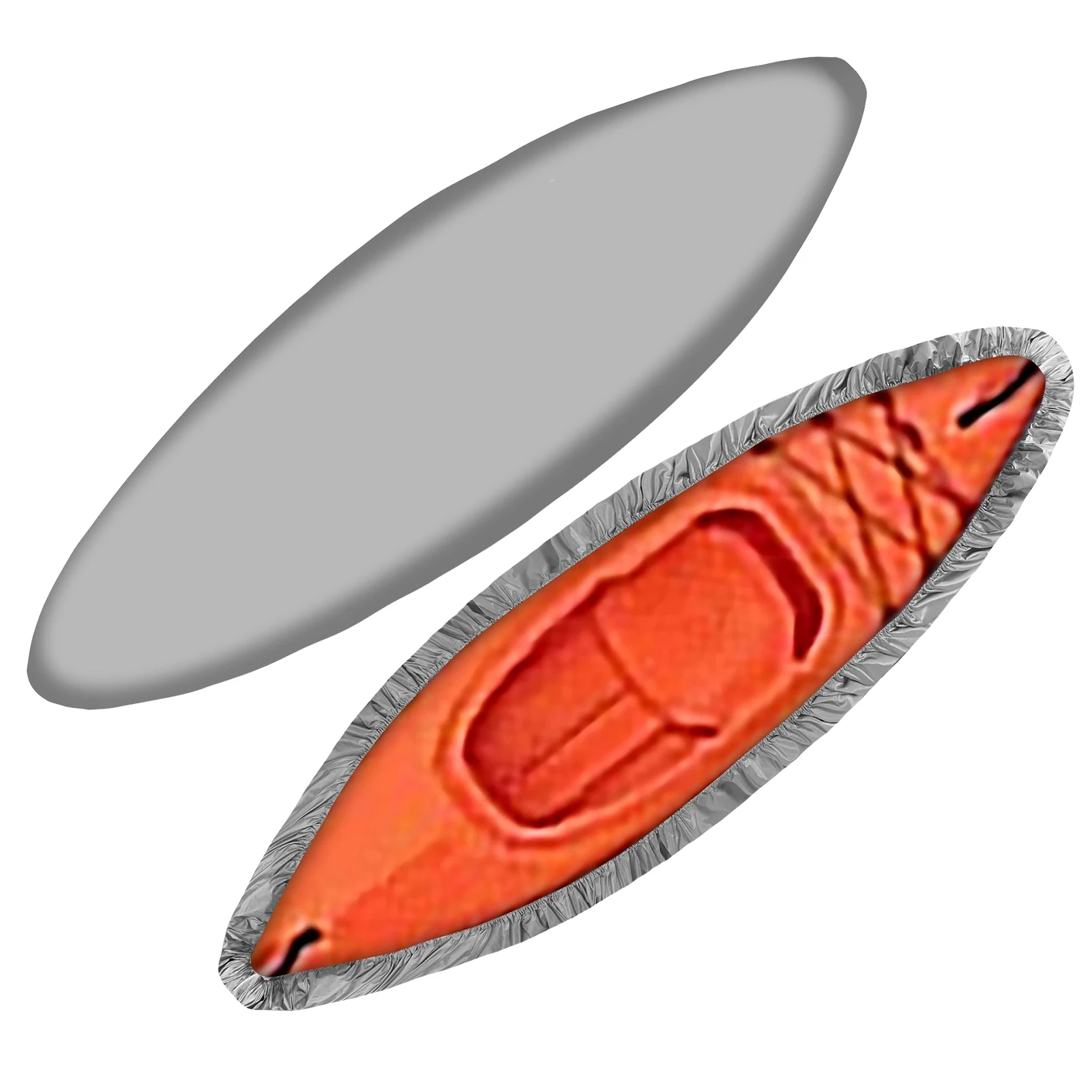 

Waterproof Kayak Cover 4 Sizes Waterproof UV Protection Cover UV Protection Kayak Cover Fits 8.5ft-14.7ft Fishing Boat