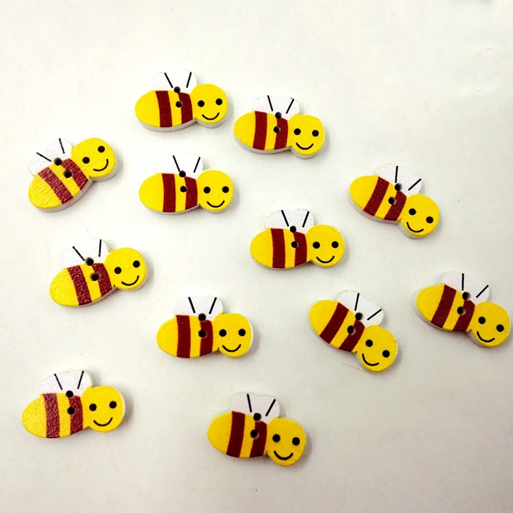 

Wooden Button Buttonsanimal Sewing Decorative Cartoon Shape Creative Scrapbook Color Mixed Littlecolorful Crafts Board Cutting