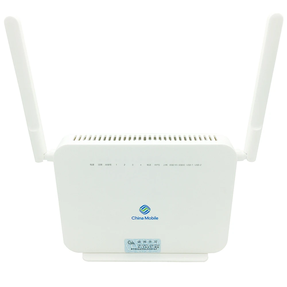 Оптоволоконный модем GPON ONU G-1426-MA ONT 4GE LAN + 2 4G/5 8G AX1800 WIFI FTTH совместимое с Huawei - купить