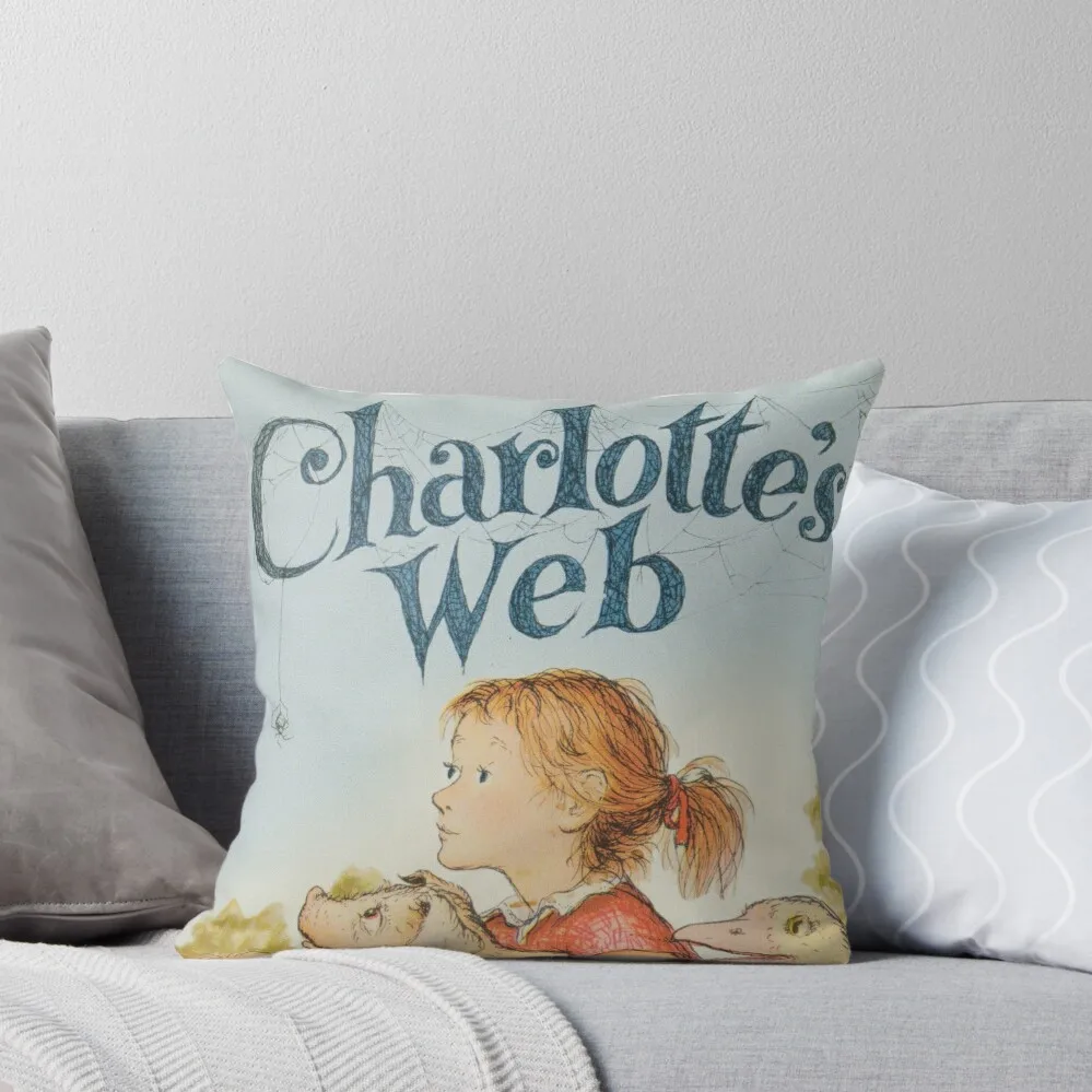 Декоративная подушка Charlottes Web подушки для сна чехол роскошные эстетические