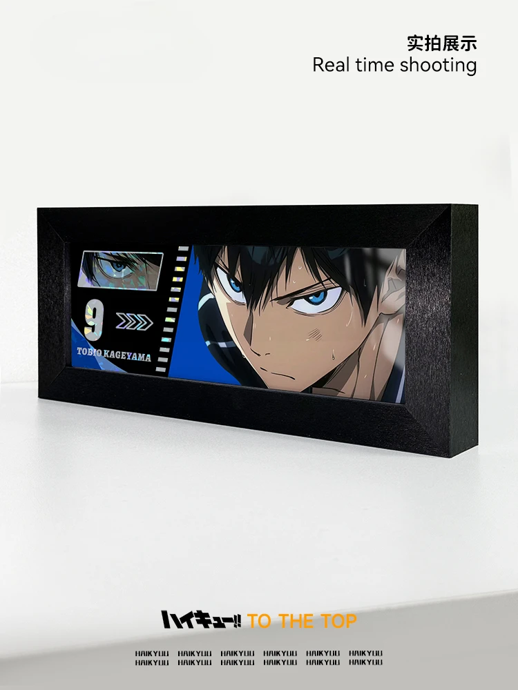 Аниме Хайкю!! Shoyo Hinata Tobio Kageyama Oikawa Tooru Набор для косплея Настольная фоторамка