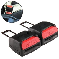 universal seat belt extender steel car safety belt buckle tongue seat belt clip extension plug buckle safety belt accessories