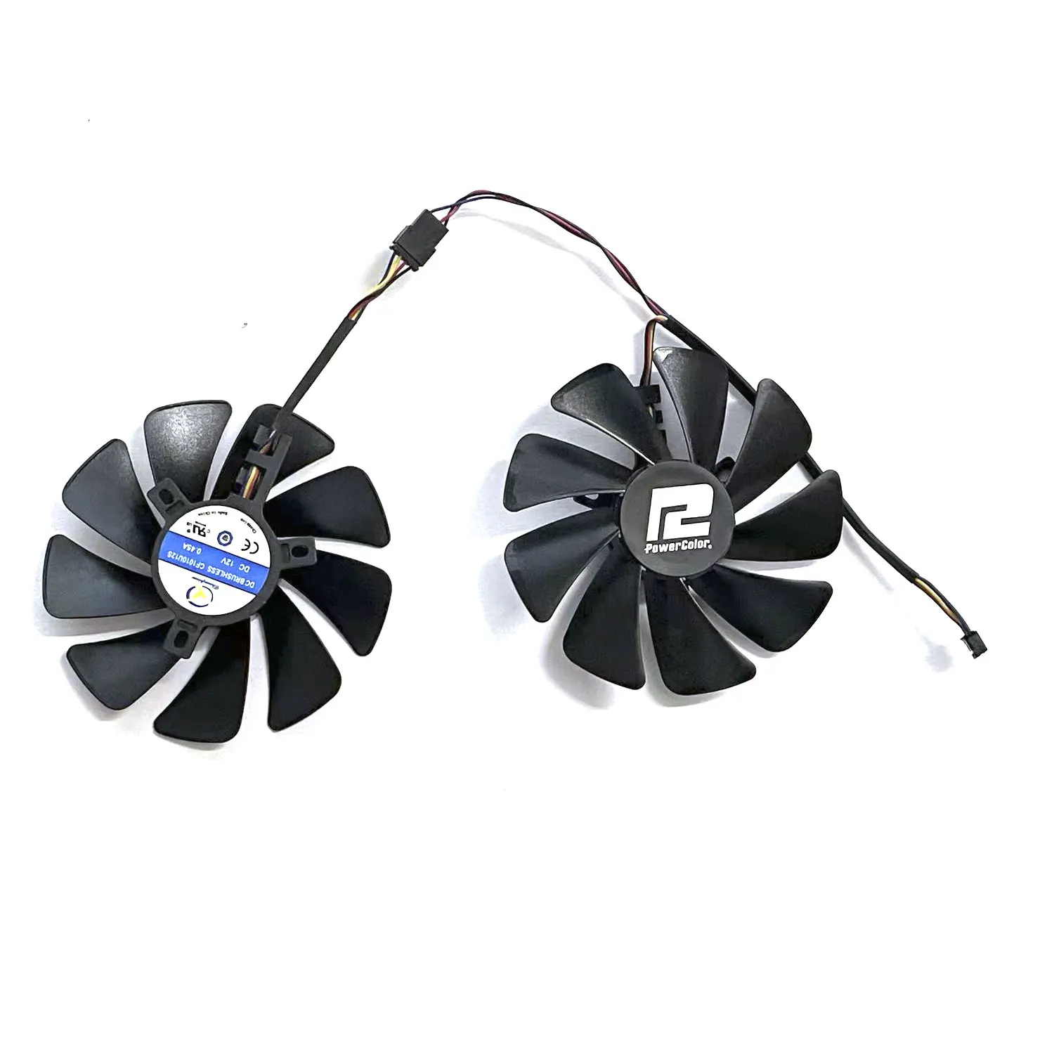 Вентилятор для видеокарты PowerLand Red Magic AMD Radeon RX 6600 XT 6650