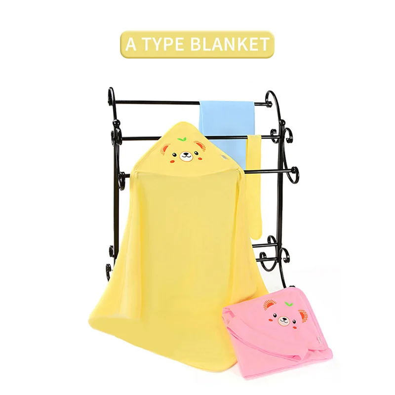 Новое поступление детское одеяло для новорожденных банное полотенце с капюшоном