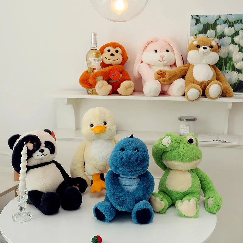 

Hide Cat, Frog, Plush Toy, Rabbit Doll, Panda, Dinosaur Doll, Chicken, Firewood Dog, Monkey Gift