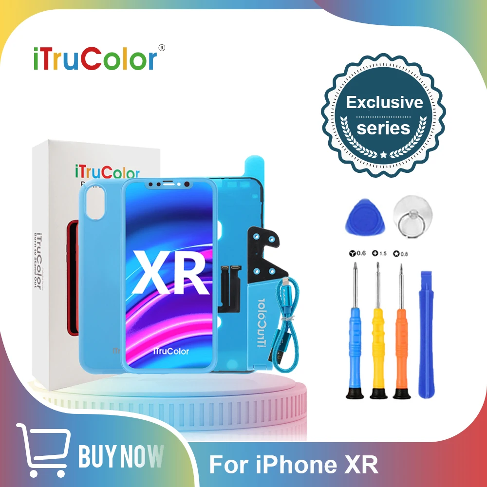 Сменный сенсорный ЖК-экран iTruColor для iPhone XR с инструментом разборки и