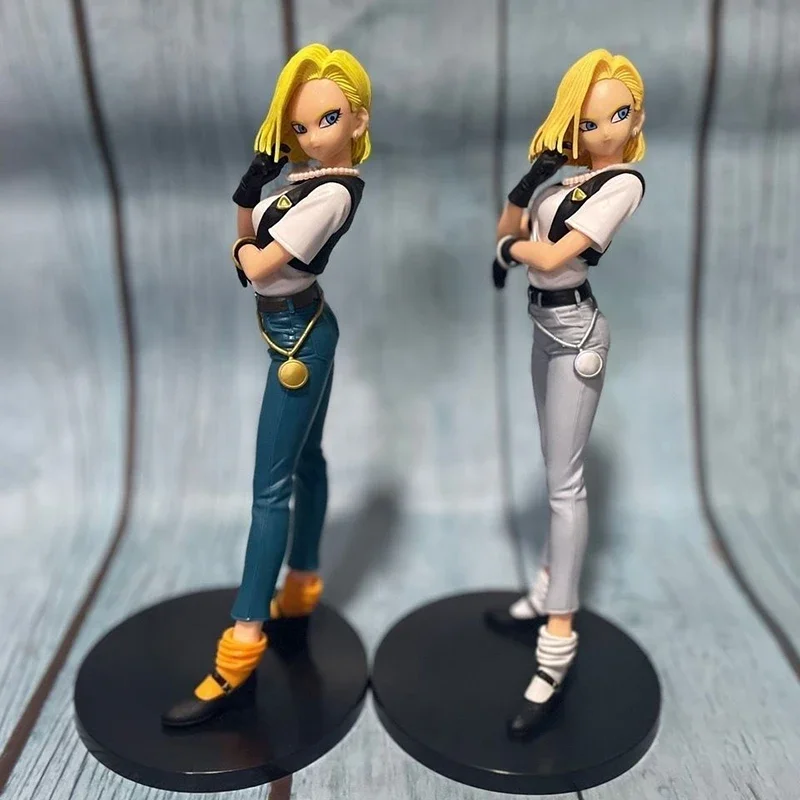 Фигурка Драконий жемчуг на базе Android 18 экшн-фигурка лазури блестящие гламуры