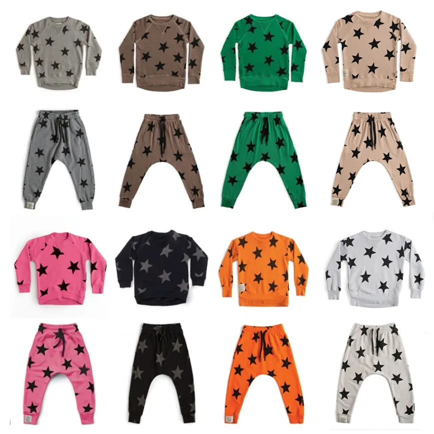 

2022AW European and American Boys and Girls Trendy Cool Printing Long-sleeved Fleece Pullovers