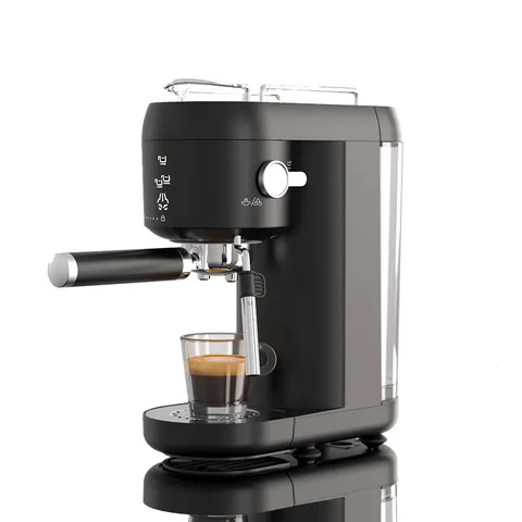 Кофемашина, итальянская кофемашина, полностью полуавтоматическая домашняя машина для производства молочной пены, маленькая кофемолка