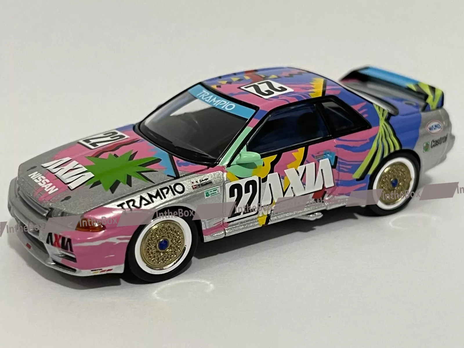 Tomica Limited Vintage Neo Tomytec LV-N234e Skyline GT-R R32 AXIA Литая под давлением коллекция ограниченная