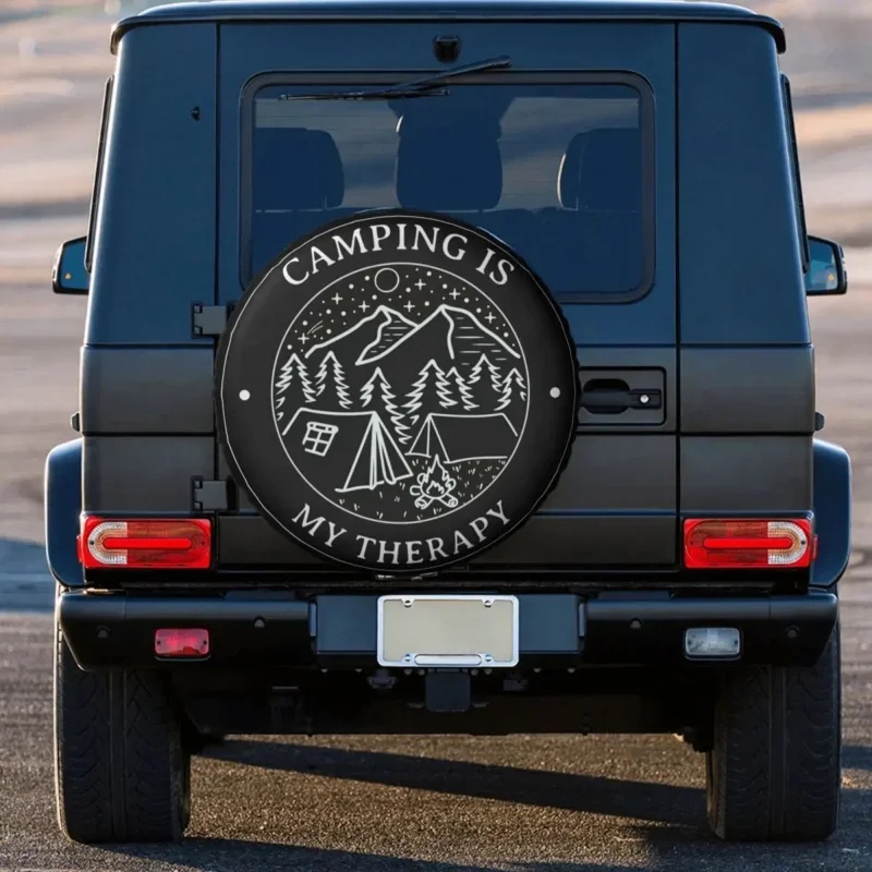 Кемпинг Terapia Roda Sobressalente Tampa do Pneu Универсальный для Toyota Land Cruiser Prado Camper Mountain Camp Jeep RV SUV