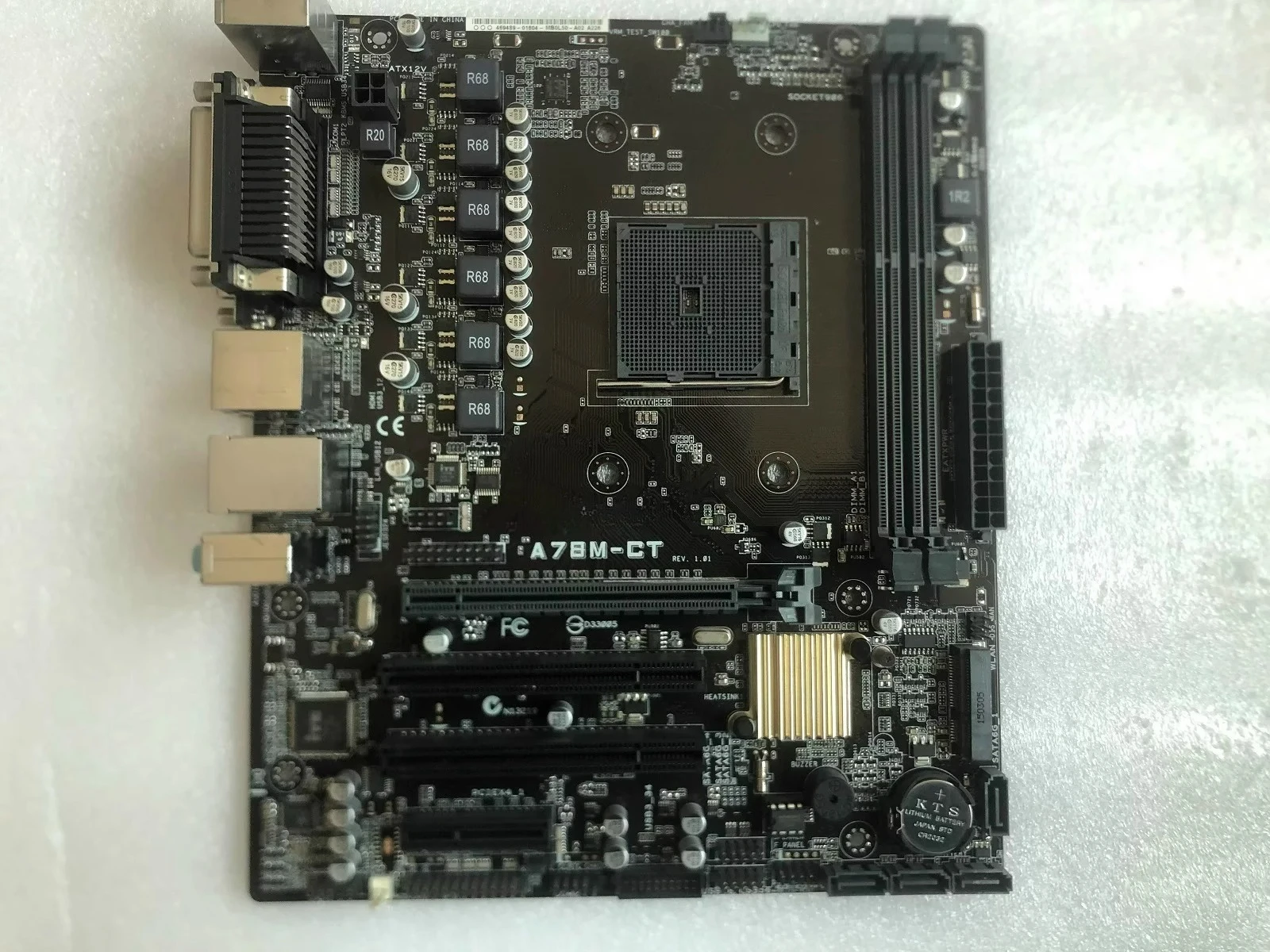 Фото Для Tsinghua Tongfang Chaoxiang z800 ASUS A78M-CT основная плата FM2 интерфейс памяти DDR3 (номер магазина. 0242) №1