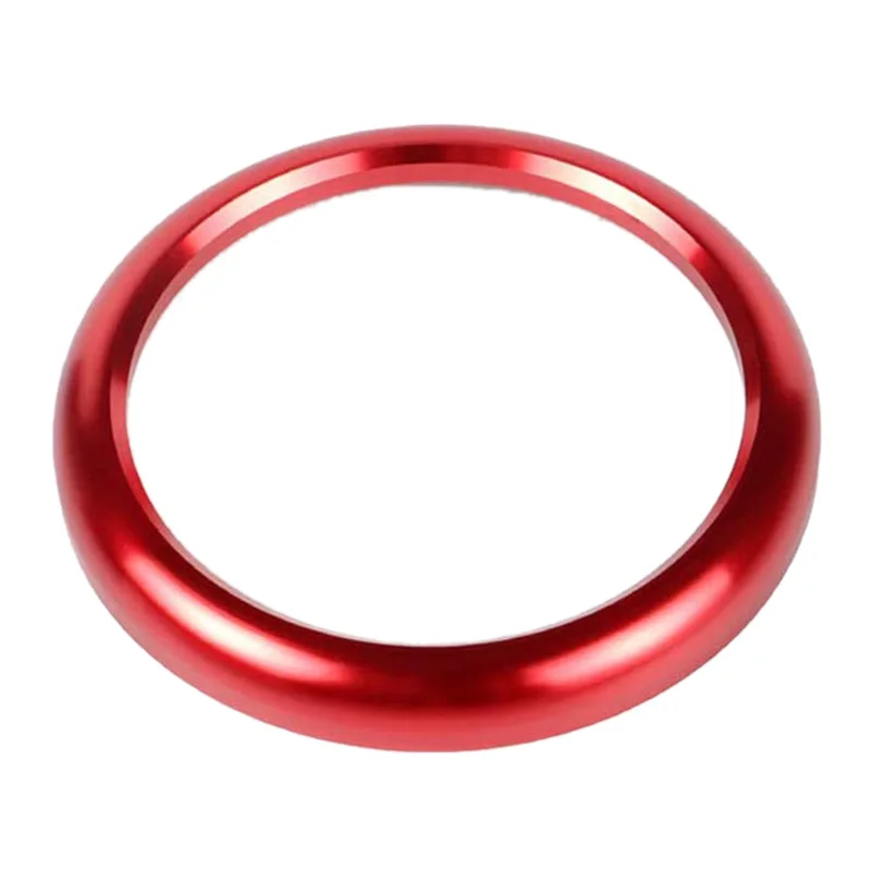 

Красный цвет приборной панели центр часы крышка с компасом стикер кольцо наклейка для-Porsche 911 Cayenee Boxster Macan Panamera