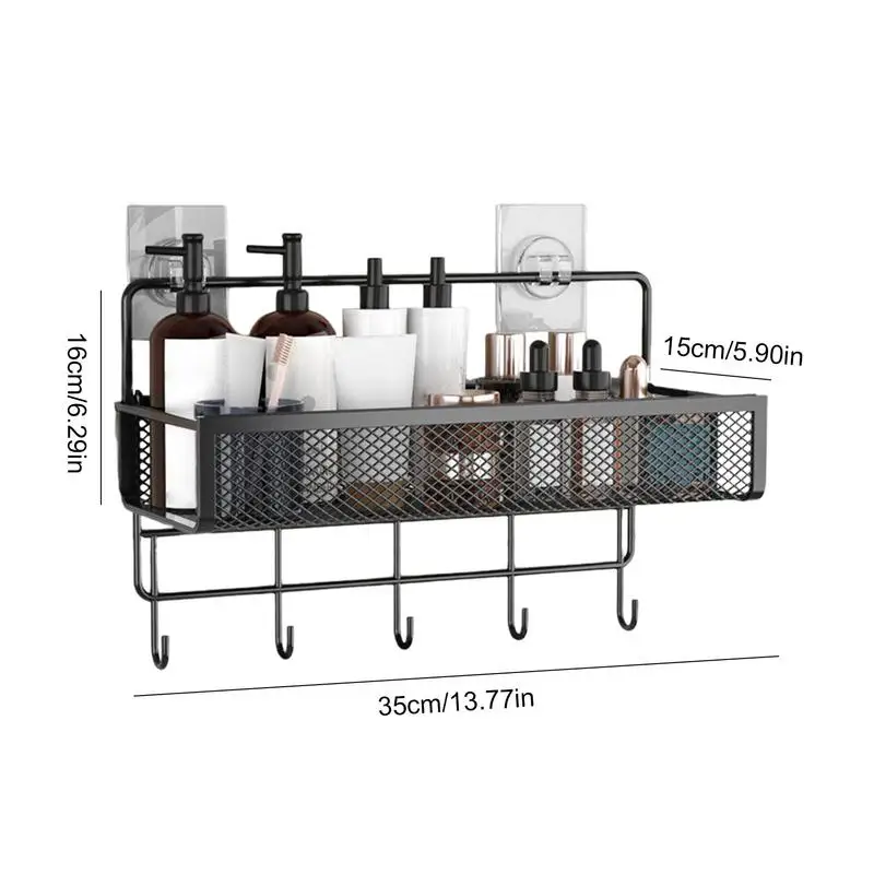 Настенные корзины для ванной комнаты сетчатые органайзеры настенные стены