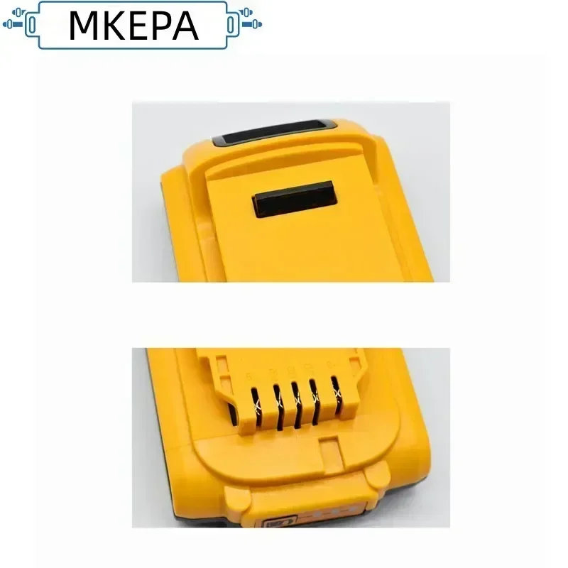 Фото Литий-ионная аккумуляторная батарея DCB200 20 В, 2000/4000 мАч для Dewalt DCB203 DCB181 DCB180 DCB200 DCB201 DCB201-2 L50 №4