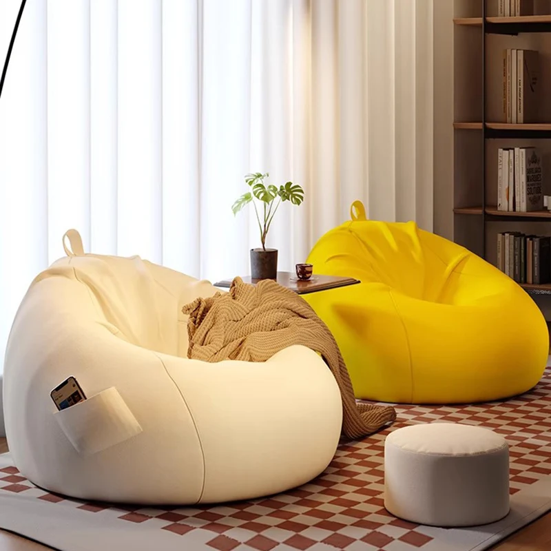 

Ins Cute Camping Bean Bag Sofa Fillers Lazy Reading Floor Bean Bag Sofa Living Room Single Comfy Sofas Perezosos Household Items