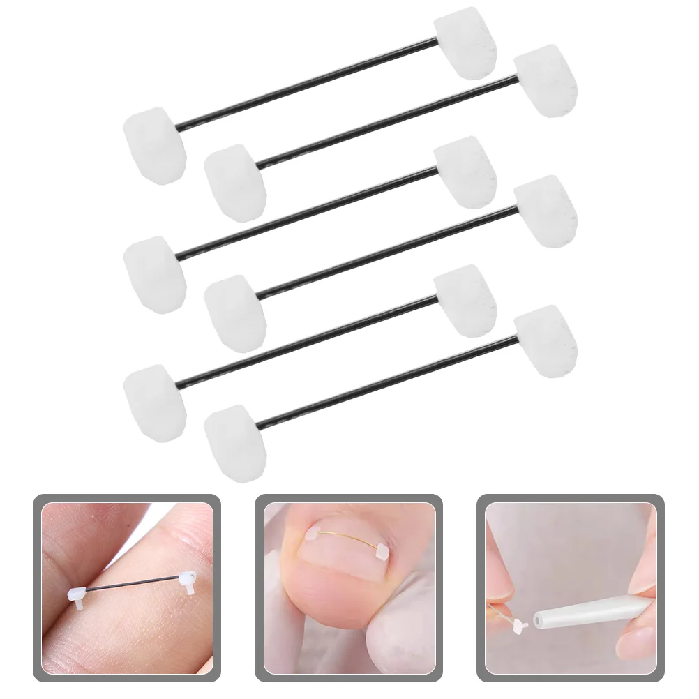 

6 Pcs Stainless Steel Nail Tools Titanium Alloy Wear-resistant Toenail Corrector Ingrown