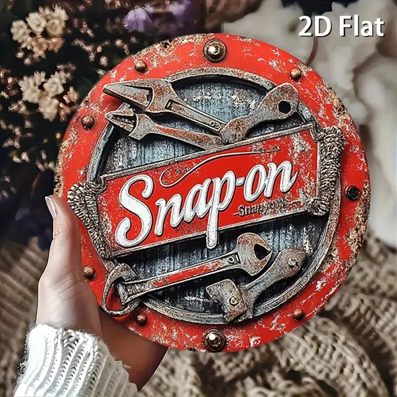 

Винтажная металлическая табличка Snap-on