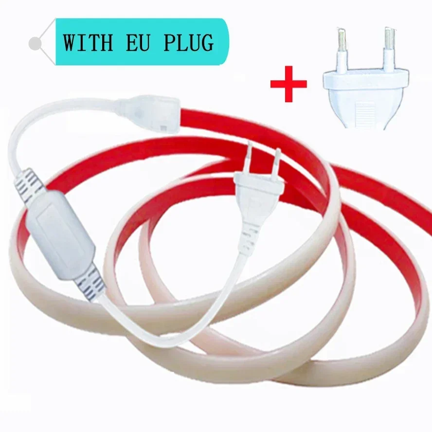 

Светодиодная лента COB 30 м 220 В IP68 теплый белый