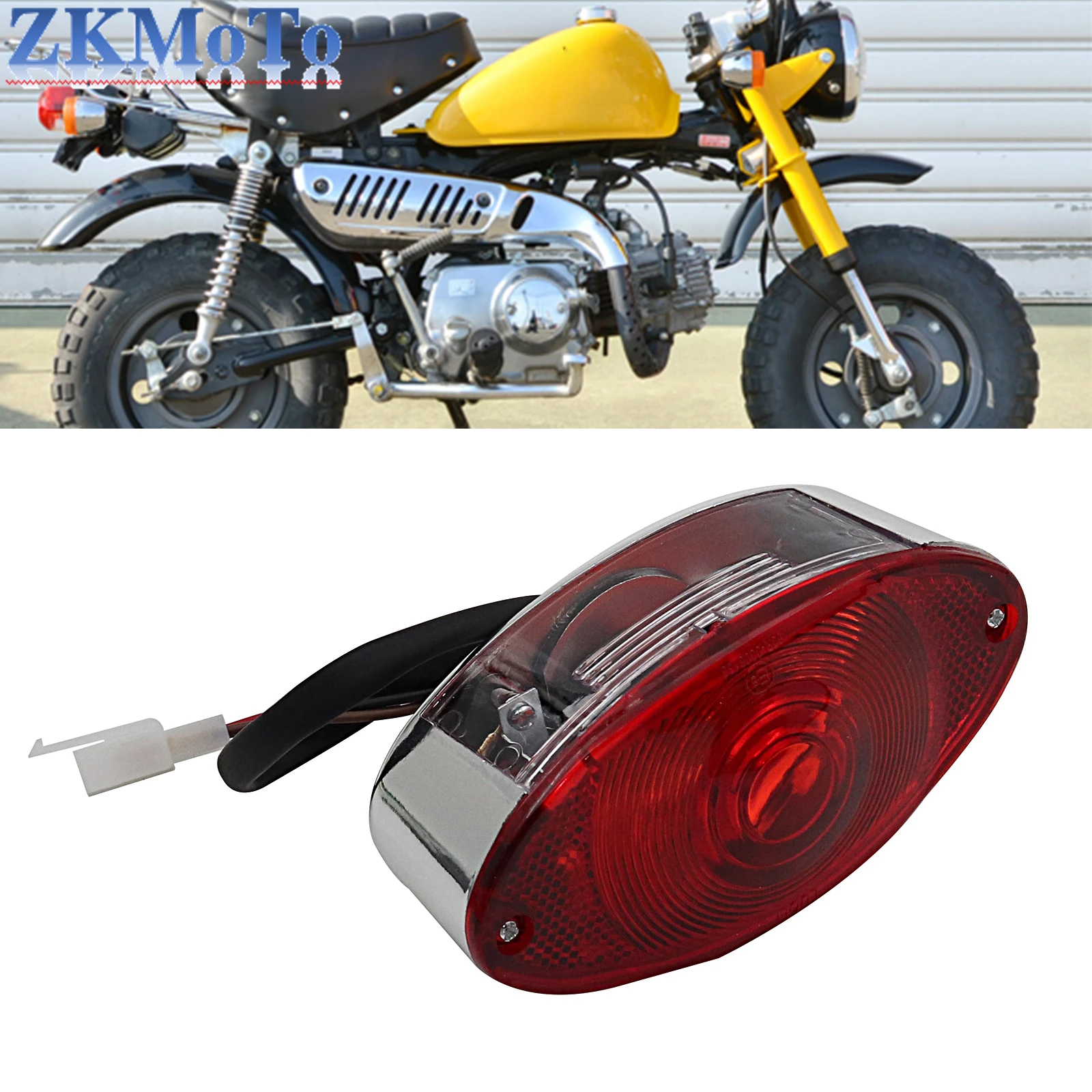 

Задний стоп-сигнал для мотоцикла, задний фонарь, задняя лампа для Honda Z50 Z50A Z50J Z50R Mini Trail Monkey, аксессуары для мотоциклов