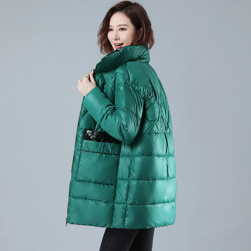 Women's Winter Coat Short Padded Jacket Parka Jacket Warmth Free Shipping Korean Fashion Loose Wholesale Slim Fit Za New