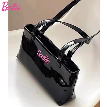 Barbie Chic Rectangle Handbag - PU Leisure Black Edition