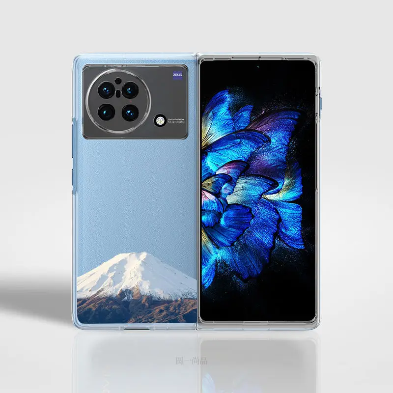 

for Vivo X Fold Case Foldable Screen Protective Cover Flip All Wrapped Shell Drop-Resistant for Vivo Xfold Cover V2178A Case
