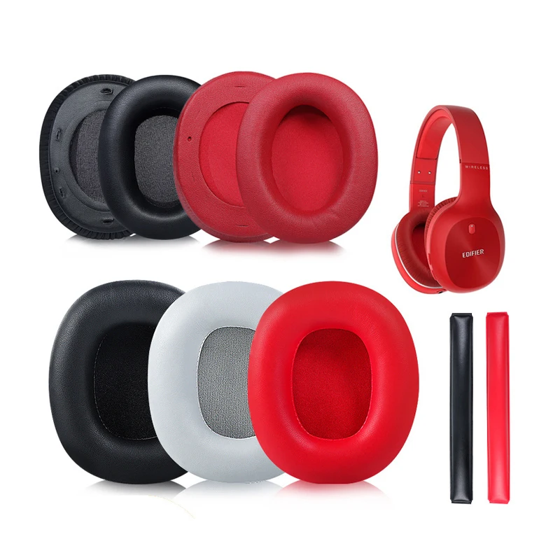 1 пара, кожаные амбушюры для наушников Edifie W800BT W808BT K800 K830 K815P K841P G1 G20