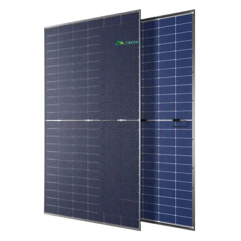 Солнечная панель CECOX Цена 560 Вт 565 570 575 550 600 670 700 Бифациальные фотоэлектрические