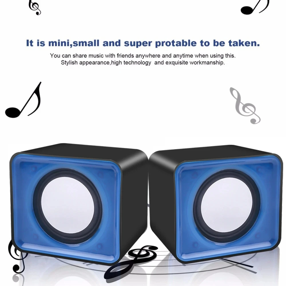 PC Speaker For Computer Laptop Notebook Desktop Caixa De Som Mini Sound Box Music Bocina Column Acoustics Coluna Audio System enlarge