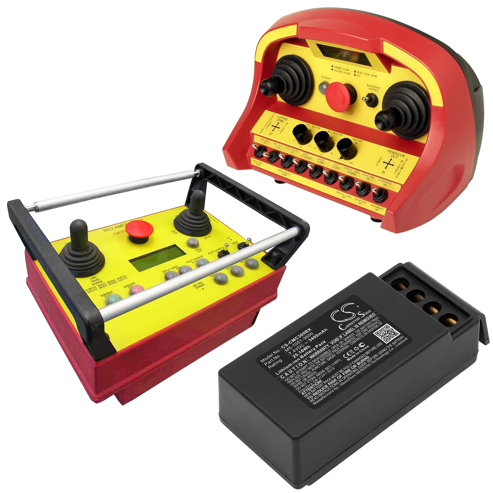 CameronSino 3400 мАч черный литий-ионный аккумулятор для дистанционного управления