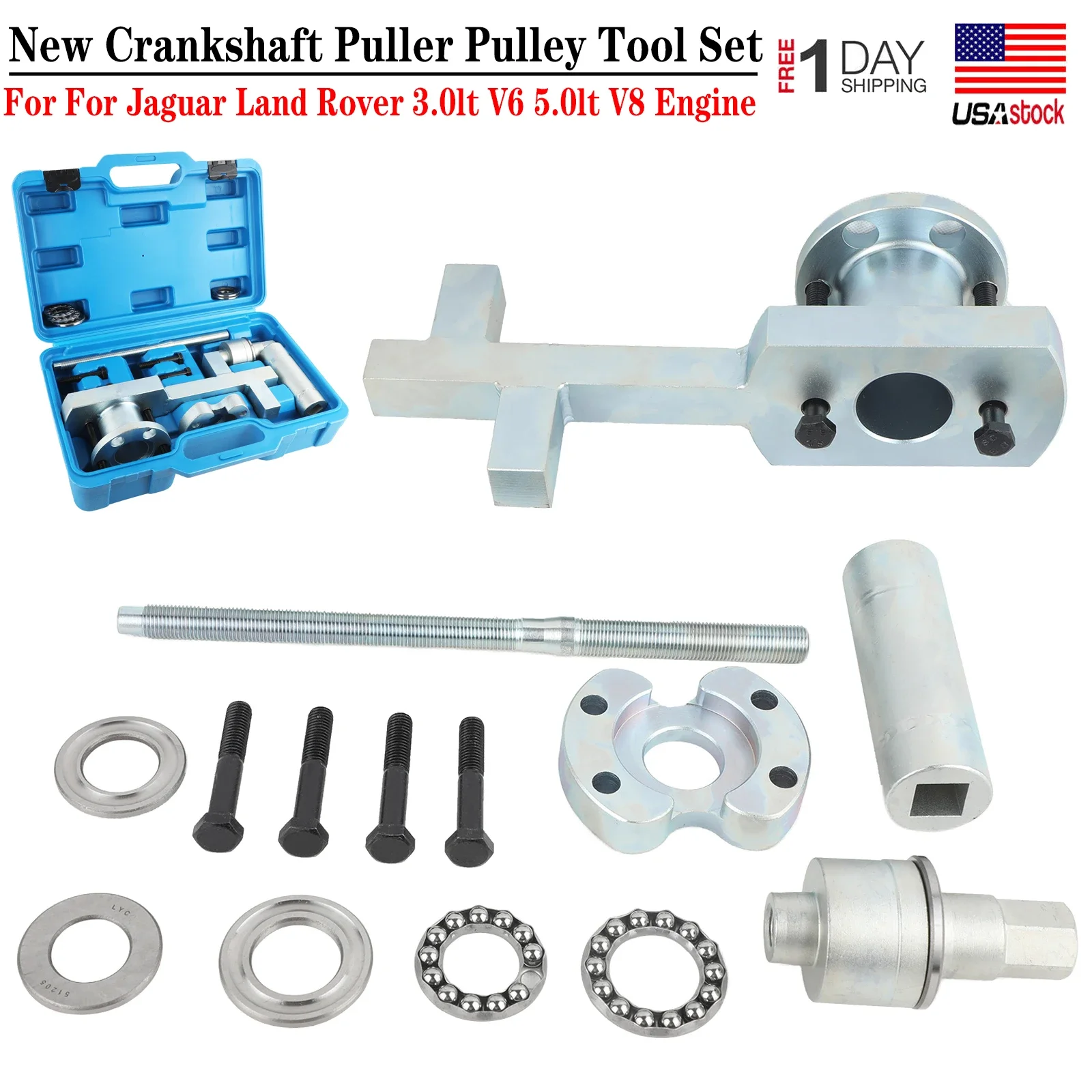 Оптовая продажа с фабрики Mrcartool комплект съемников коленчатого вала для Jaguar Land