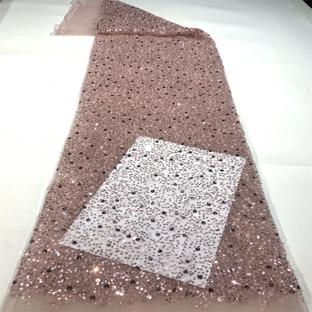 Новейшая французская тюлевая кружевная ткань 2024 высококачественная африканская