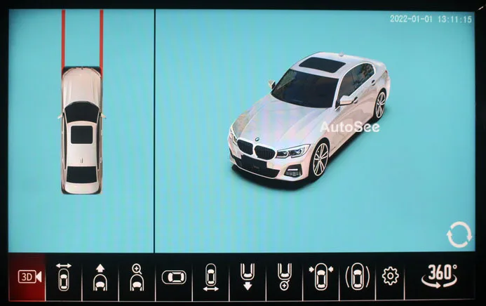 Для BMW 3 5 7 серии F10 F30 Автомобильная камера 360 градусов птичий глаз панорамный вид