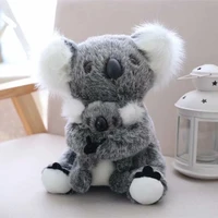 40cm koala plush toy mother and child models 40cm and 18cm graywhite koala stuffed animals doll kids birthday plush toys