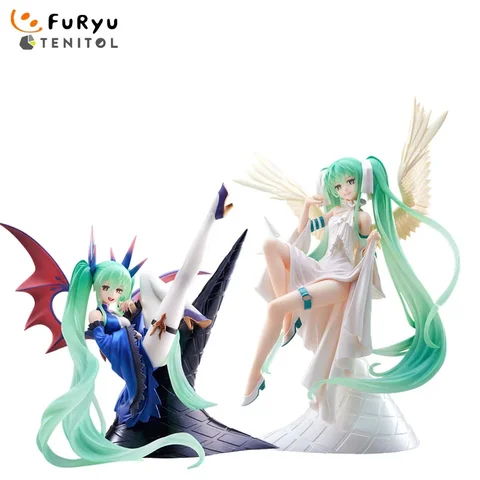 Фигурка Hatsune Miku Dark Light TENITOL Piapro Bandai 21 см